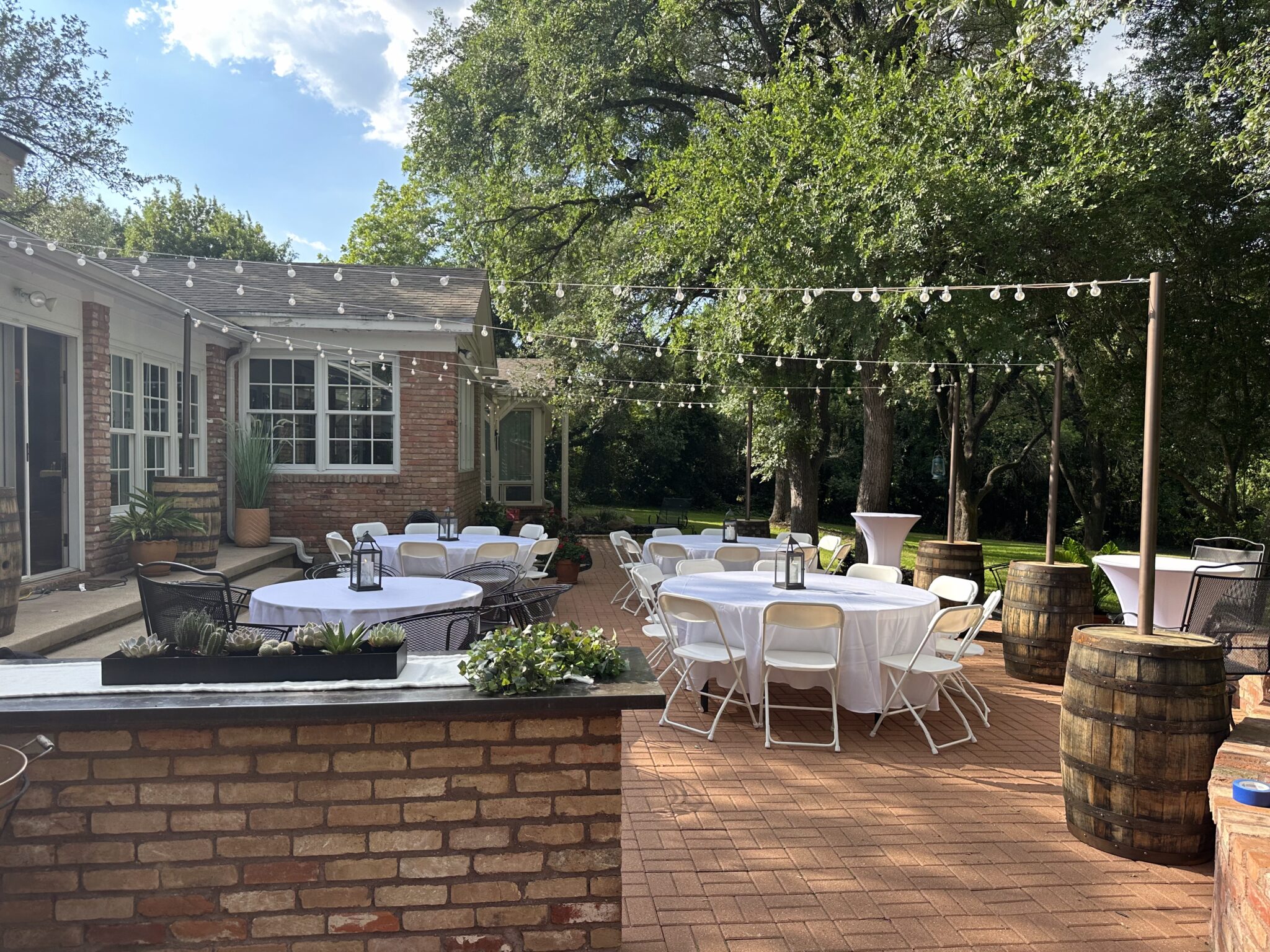 254 Party Rentals Waco & Central Texas Outdoor Event Lighting, Table & Chair Rentals